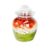 Professional Glass Pickle Jar Thick Stable for Home Dining Table 4