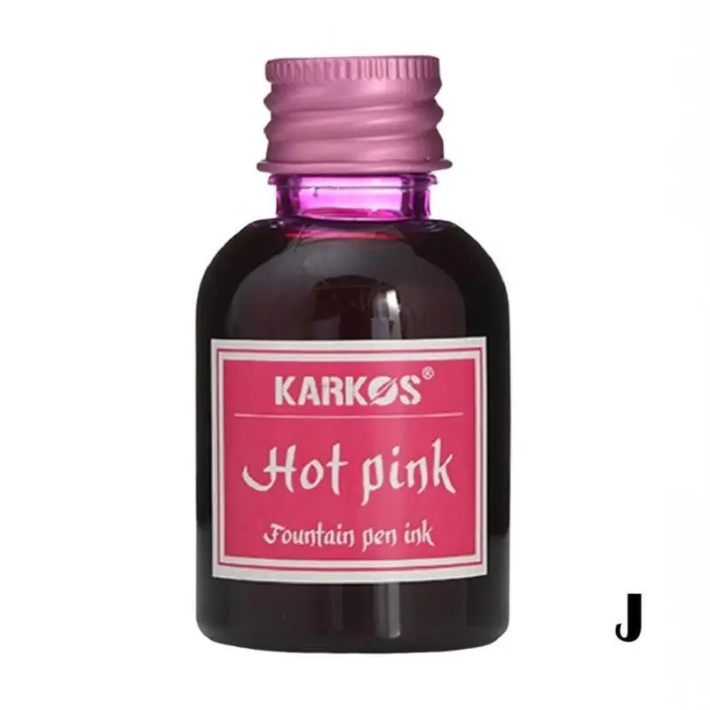 Vibrant 30ml Fountain Pen Ink for Smooth, Effortless Writing - Ideal for Office and Stationery Supplies