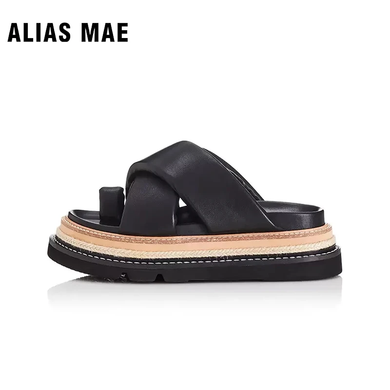 Summer new women's shoes Ken bean with slippers wear fashion drag thick soles large size sandals