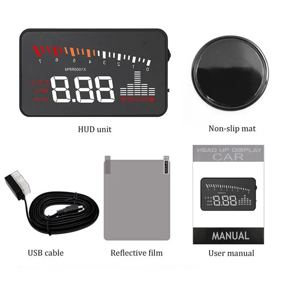   HUD  ,   ABS  LED, OBD2  ÷, X5