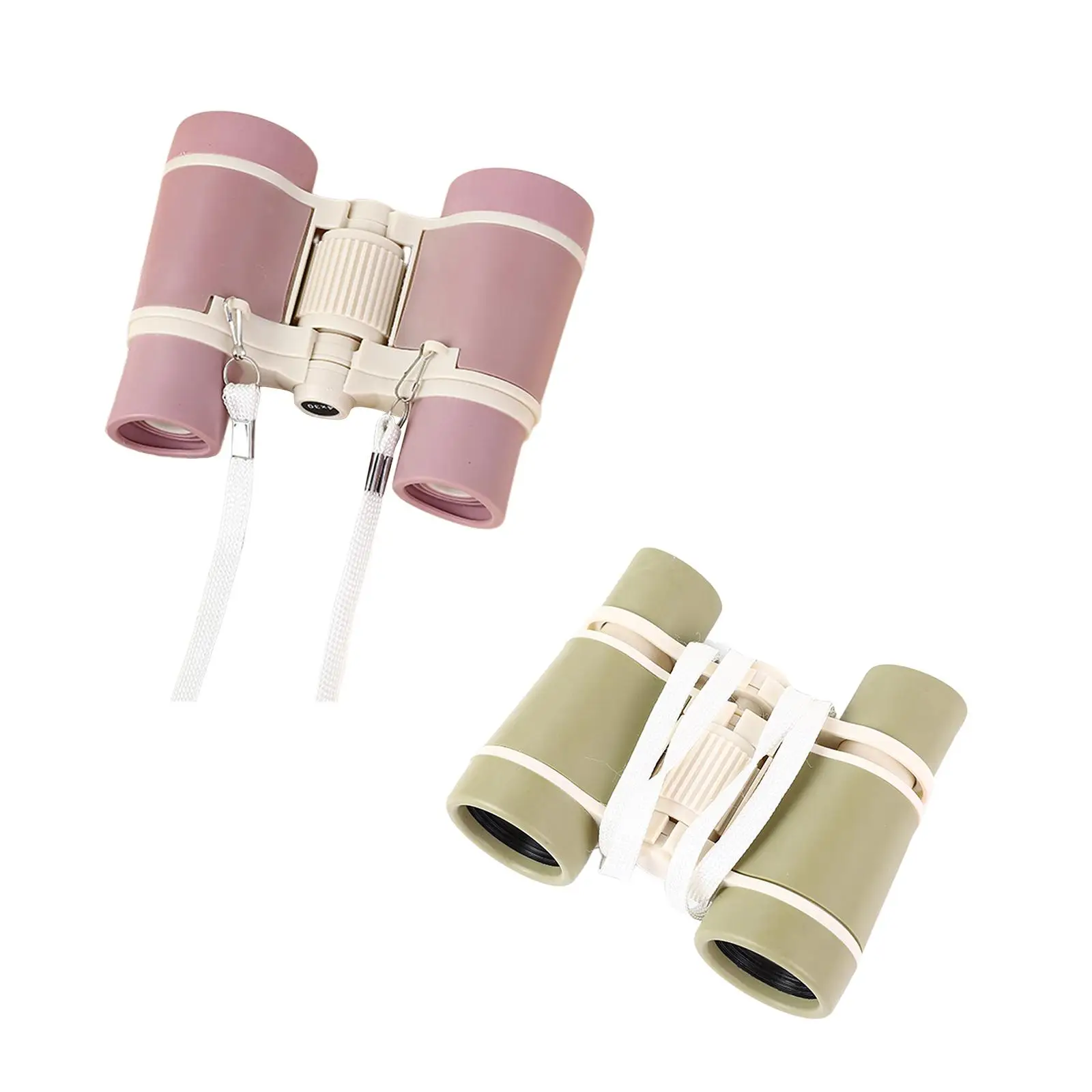 Jungle Binoculars Magnifying Glass Portable Children Magnification Toy Shockproof Telescope for Birthday Hiking Presents 4