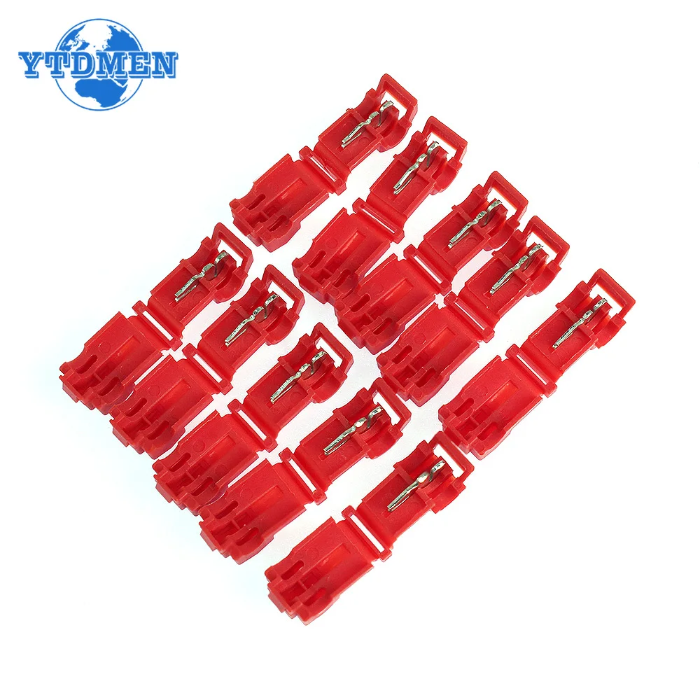 60PCS Wire Terminal T-Tap Connector Quick Electrical Cable Connector Snap Splice Lock Wire Terminals Waterproof wire connectors wiring connector