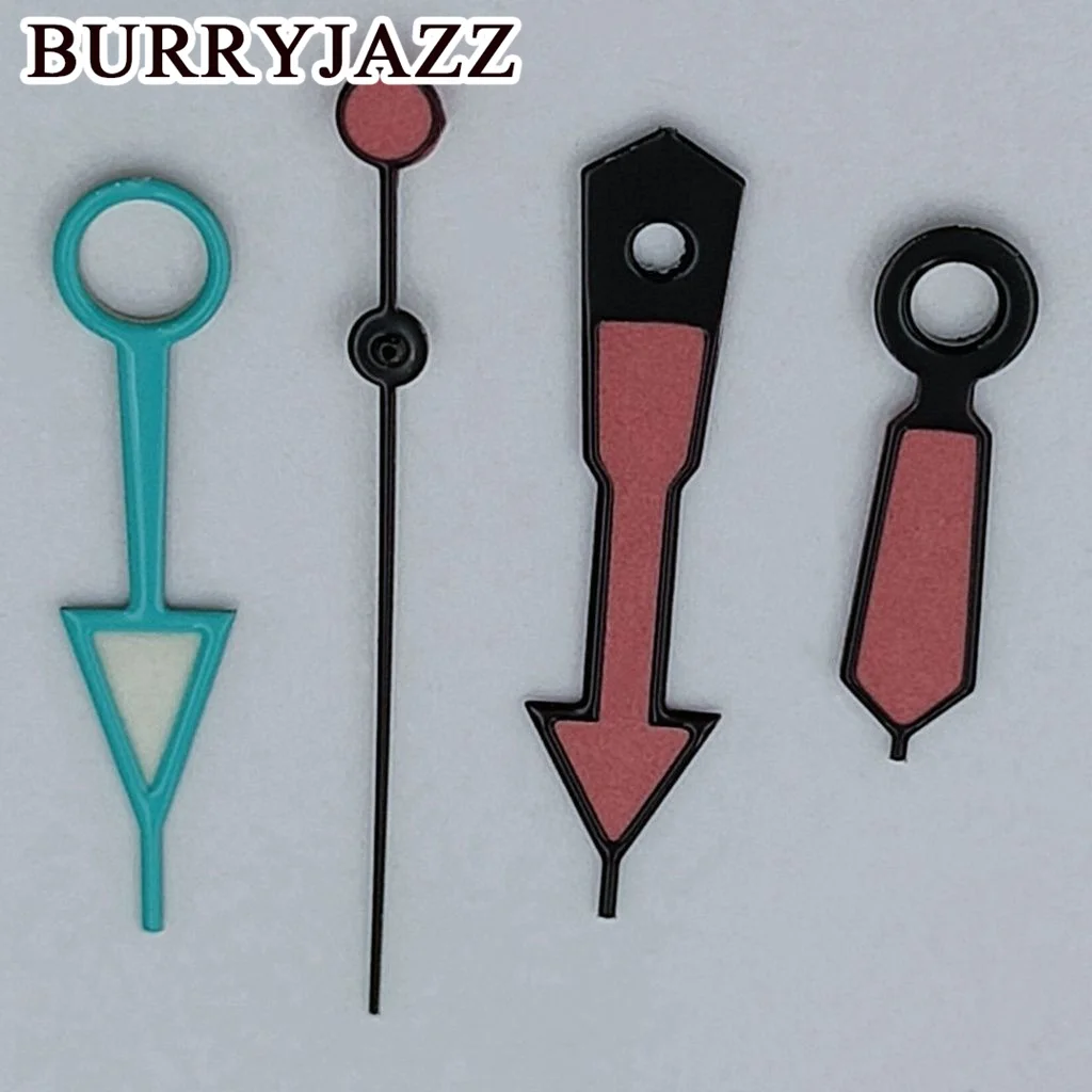 BurryJazz Multicolor Luminous GMT Watch Hands Collection