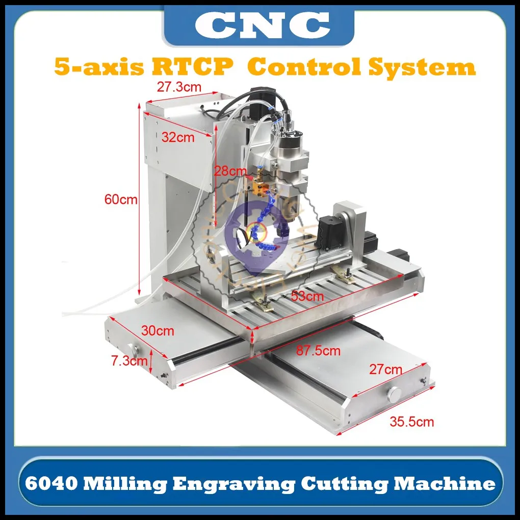 HOT-CNC-5-Axis-6040-Network-Port-Router-Metal-Milling-Engraving-Cutting ...