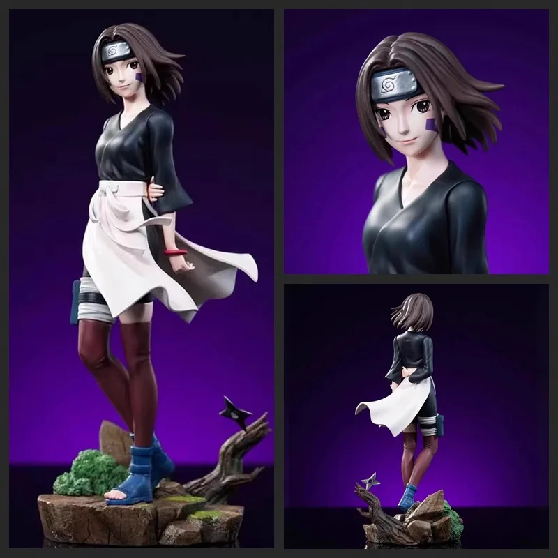24cm Naruto Anime Figure Nohara Rin Action Figurine PVC