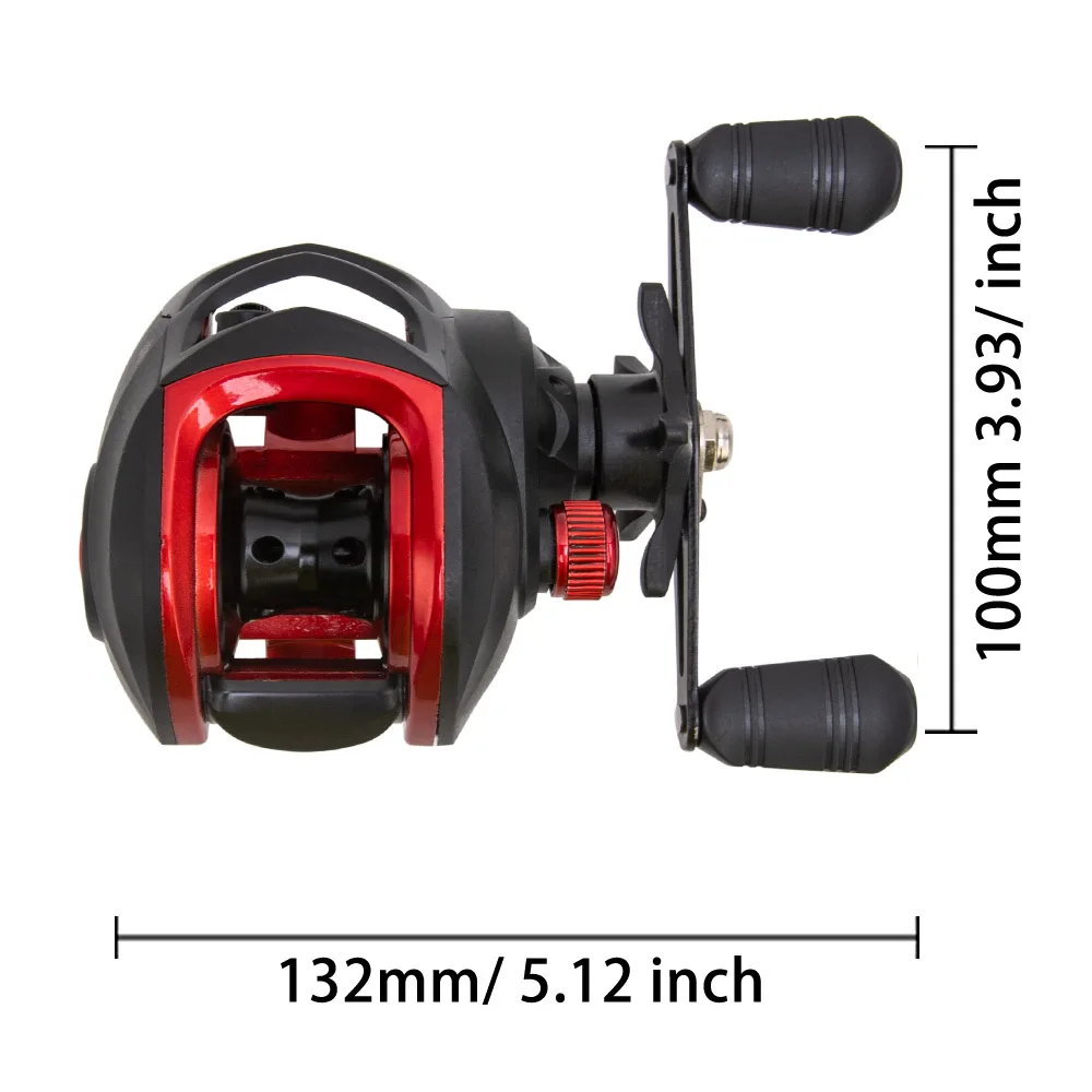 billings br series fishing reel Baitcasting AK High-Speed, Ultra-Smooth & Pow Deep Blue Supplies BILLINGS AW 200 Series,6.3:1 Gear