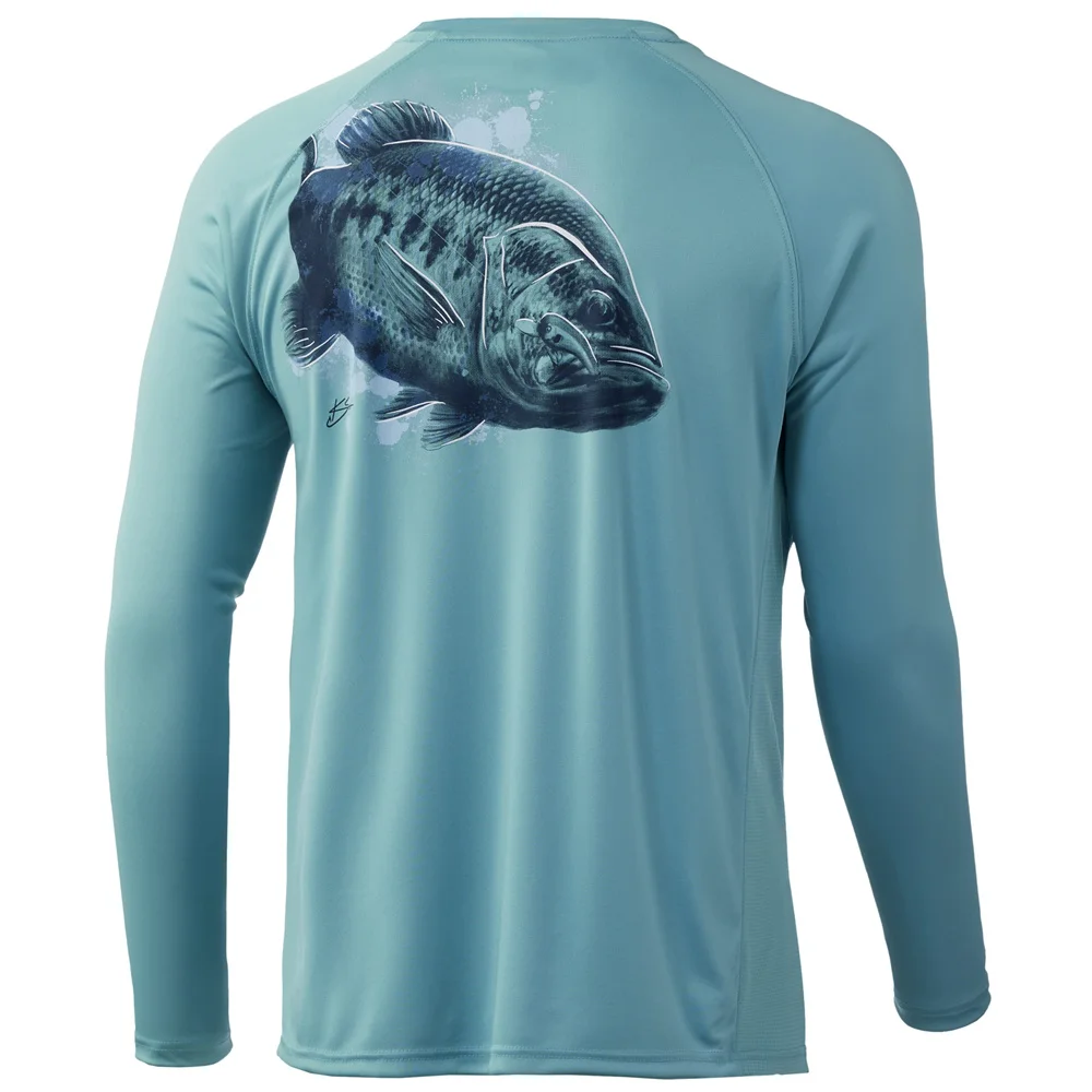 HUK Fishing Shirt Summer Men Long Sleeve Fishing Performance Shirts Upf 50  Sun Protection T Shirt Breathable Jerseys Clothing - AliExpress