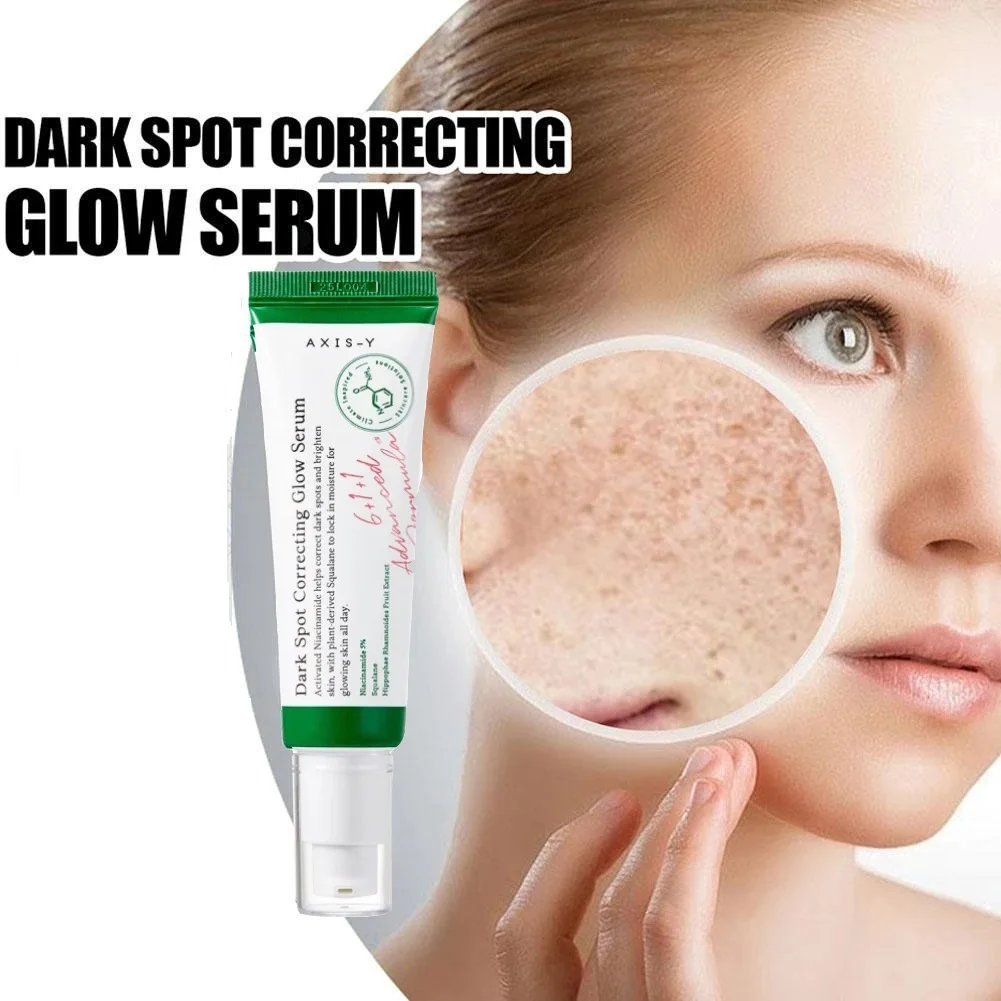 

Axis-Y Dark Spot Correcting Glow Serum Authentic Improves Dull Skin Face Brightening Serum Lightens Soothes Cosmetics Wholesale