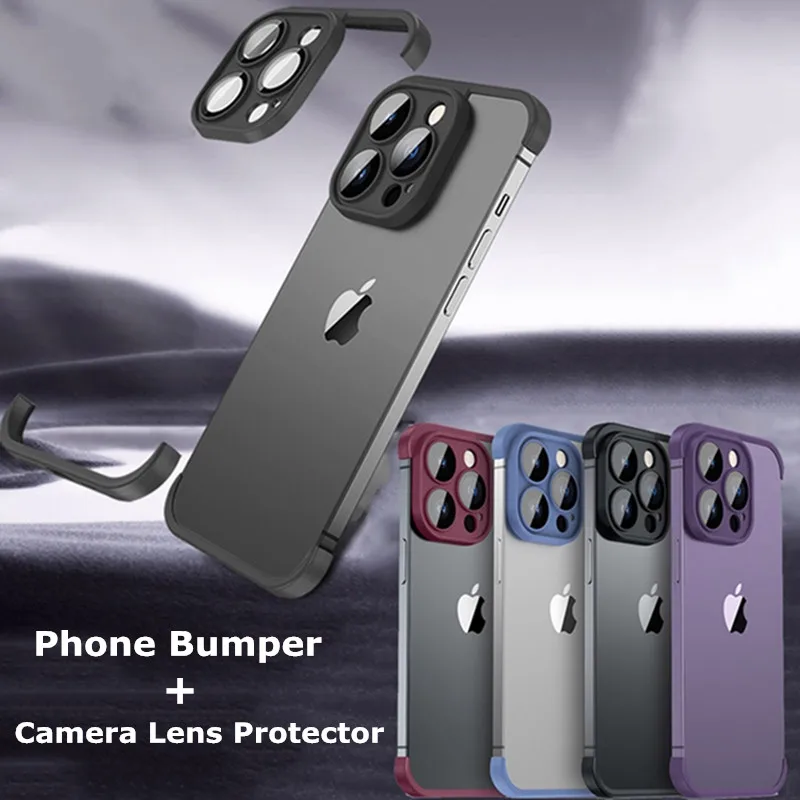 Luxus Tiefe Lila Fall Für iPhone 14 Plus 13 12 Pro Max 14Pro 13Pro 12Pro  iPhone14 Kamera Schutz Telefon Abdeckung zubehör - AliExpress