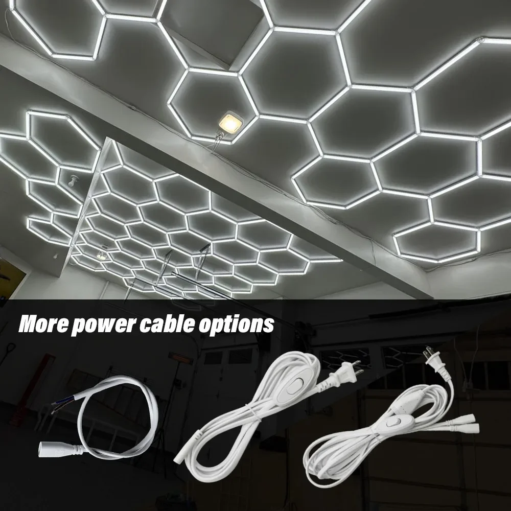 LEDガレージライト六角形ガレージランプハニカムライト