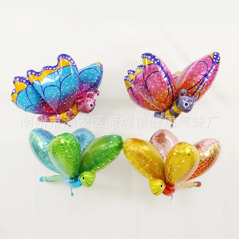Dragonfly Party Decorations Models Butterflies Balloons Butterfly Helium Balloons Ballons