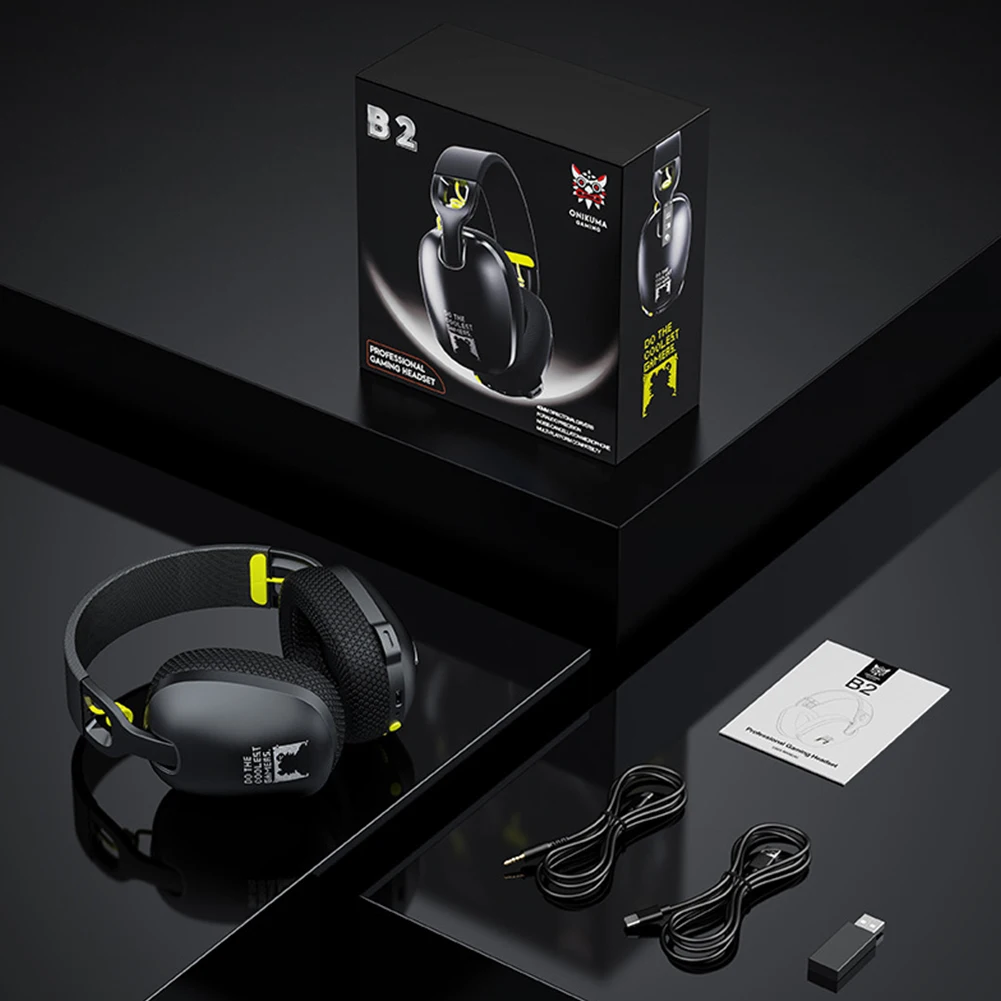 Wireless Headset 2.4GHz/BT 5.3/Wired Gaming Headphones with Noise Canceling Microphone for PS4 PC Laptop