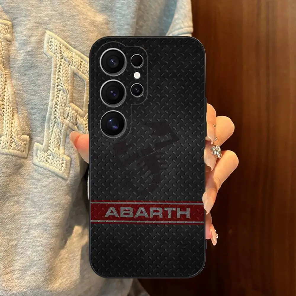 Luxurious A-AbarthS-S Phone Case with Bath Mat Textures