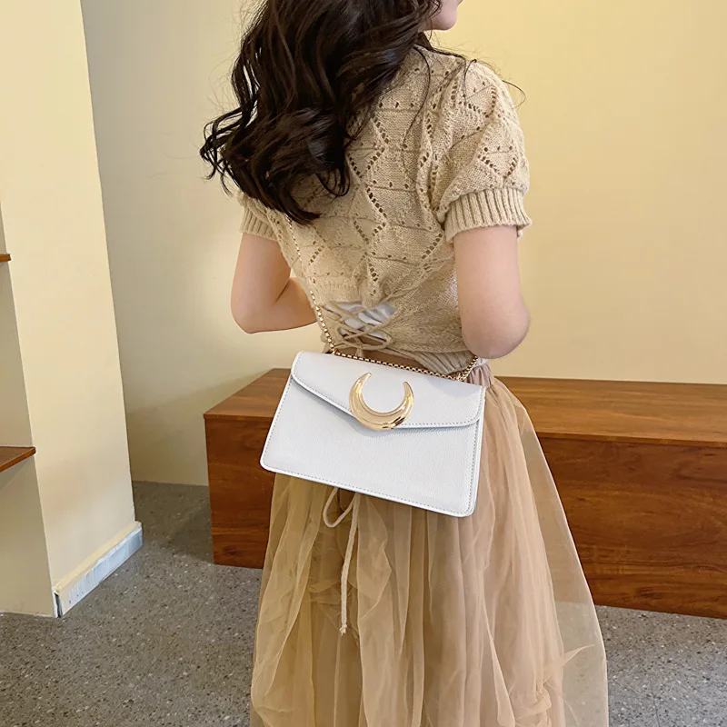 Retro Casual Small Square Bag New Style Bag Women's Simple and Fashionable Crossbody Bag Trendy and Fashionable Shoulder Bag