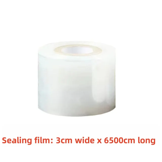1pc 3cmx1500/6500cm  Leak-Proof Stretchable Wine/Liquor Bottle Seal - Anti-Evaporation, Anti-Aging White Film for Secure Storage 6