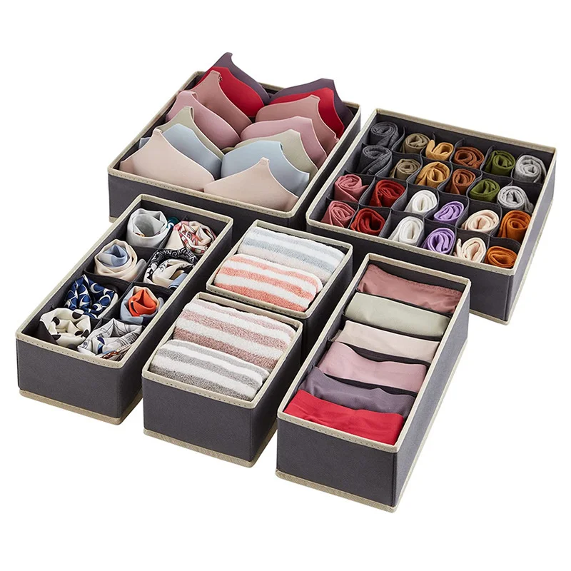 

Underwear Bra Socks Storage Box Cabinet Drawer Organizer Socks Scarf Underwear Organizer Box Wardrobe Clothing Storage Organizer