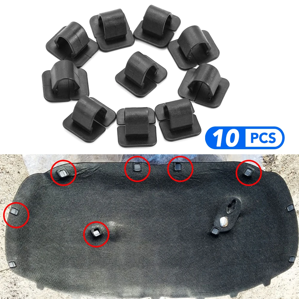 Tapis D'isolation De Capot Pour Audi A4 B8 / A5 (8T) - Réf. OEM 8T0863825H - Avec Clips De Fixation