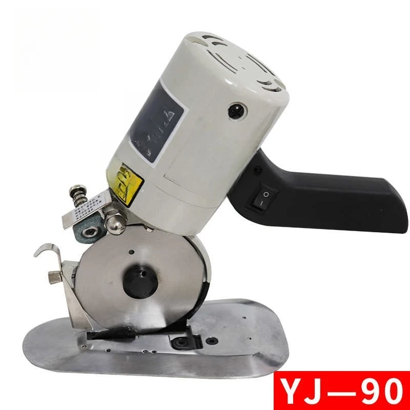 YJ-100A Circular Knife Electric Scissors Hand Pushing Electric Circular Knife Cutting Machine Small Cloth Machine Lejiang