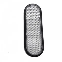 Electric Scooter Rear Wheel Reflective Stickers Replacement Parts (1pc front)