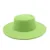 Fedora Hats Men Women 8.5CM Wide Brim Wool Felt Jazz Hats 2023 British style Dress Formal Panama Cap 17