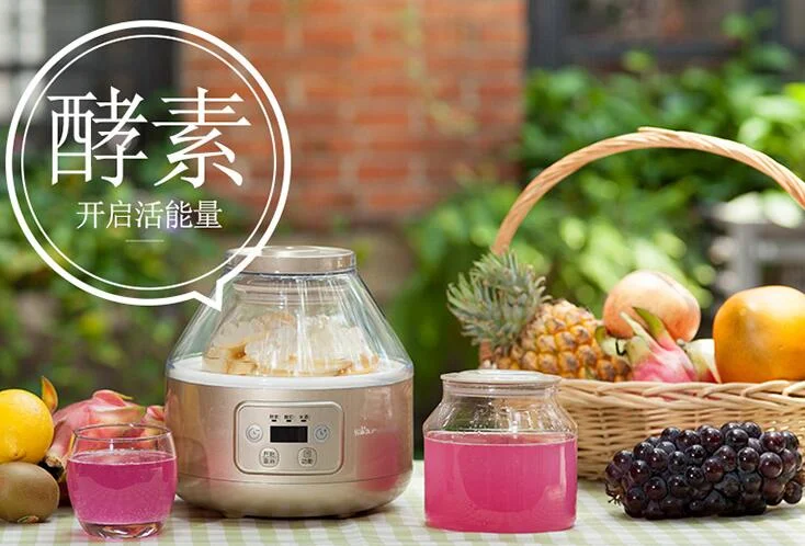 Bear SNJ-A20T11 DIY rice wine maker household auto microcomputer yogurt machine 2L glass liner home Enzyme fruit fermentation