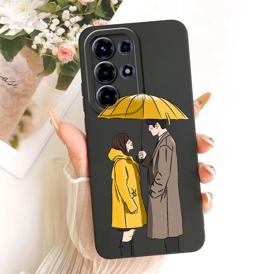 Floral Fashion Soft Silicone Bumper Phone Case in Pink