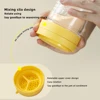 Grated Cheese Shaker Bottle Clear Spice Dispenser With Lid For Cumin Sesame Seasoning Jar Barbecue Tool Kitchen Container 6