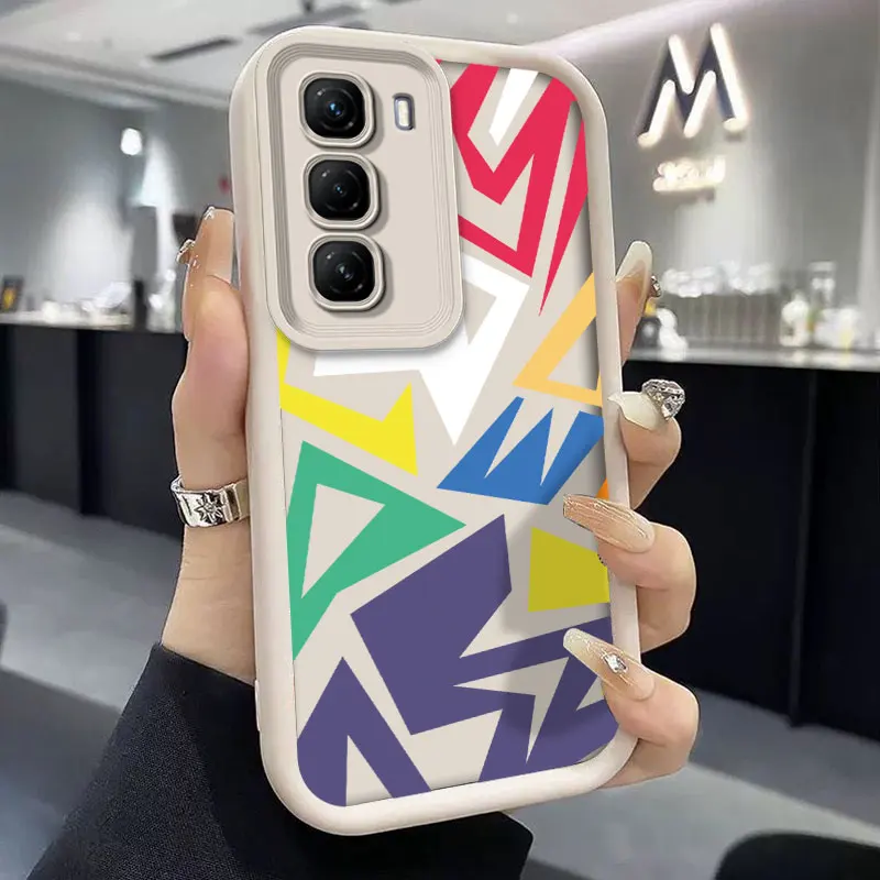 Fashion Graffiti Matte Silicone Shockproof Bumper Phone Case