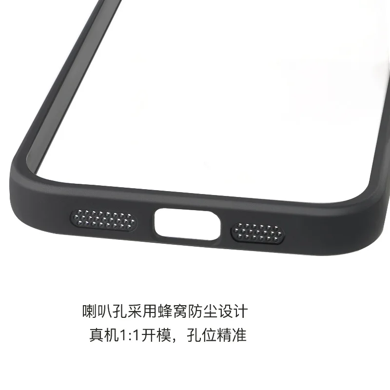 Luxury Clear Shockproof Phone Case - Premium PC + TPU Protective Back Cover