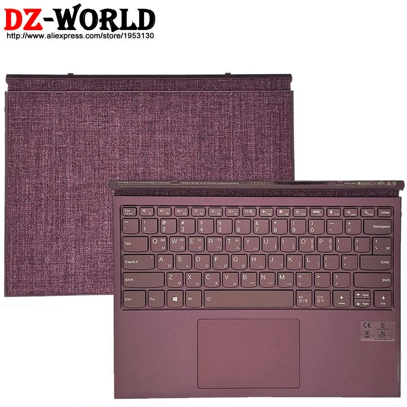 Duet 7 BT Folio Bluetooth Keyboard Case for Lenovo Yoga Duet 7-13 13IML05 13ITL6(LTE) RU KR TW 5D20Z51342 5D20Z51364 5D20Z51378