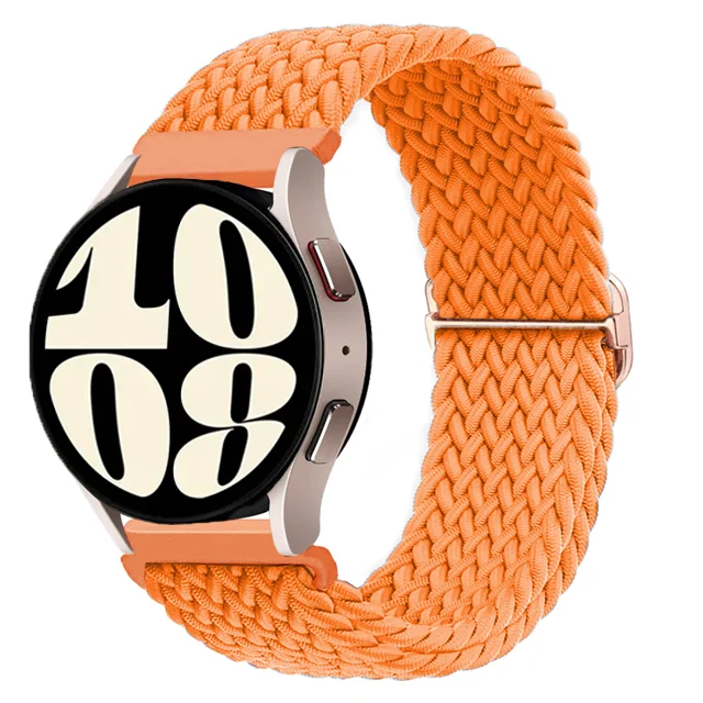 Braided Nylon Watch Band - 20mm/22mm Strap with Universal Fit