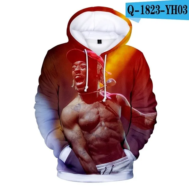 

Rapper Lil Uzi Vert 3D Print Men/Women Hoodie Casual Oversized Pullover Fashion Popular Streetwear Hip Hop Trend Men Clothing