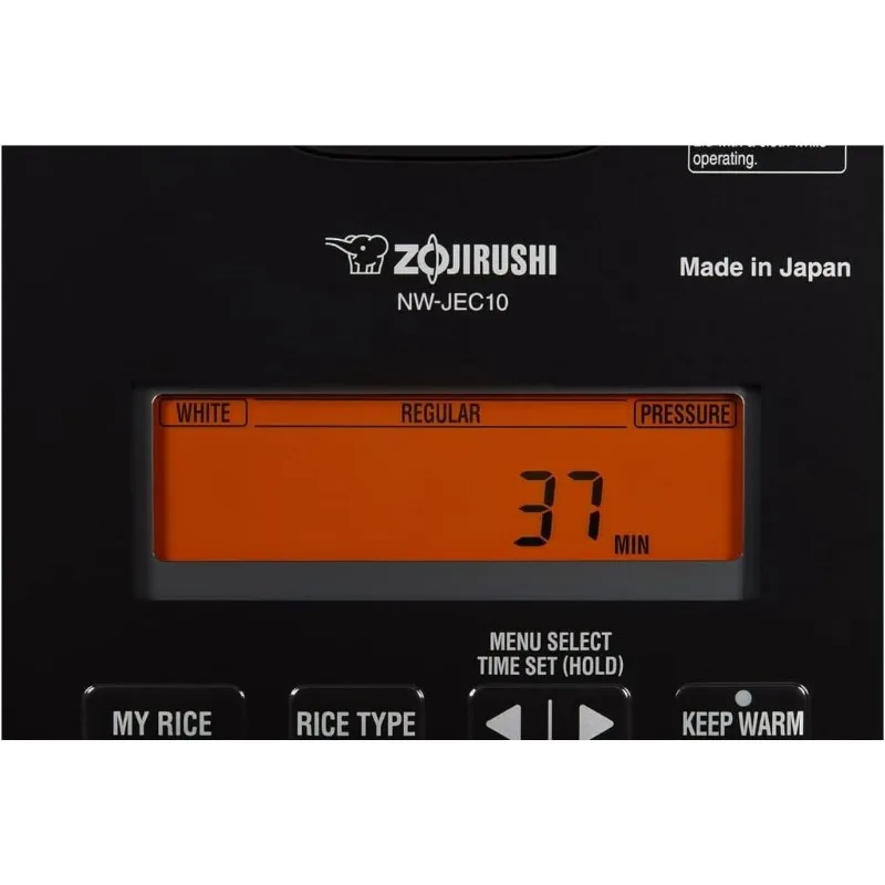 Zojirushi NW-JEC10BA Pressure Induction Heating (IH) Rice Cooker & Warmer, 5.5-Cup, Made in Japan 5