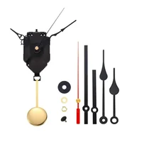 1 Set Hanging DIY Quartz Wall Clock Movement Mechanism Parts For Pendulum Clock Repair With Needles Home Decoration 12mm Shaft 1