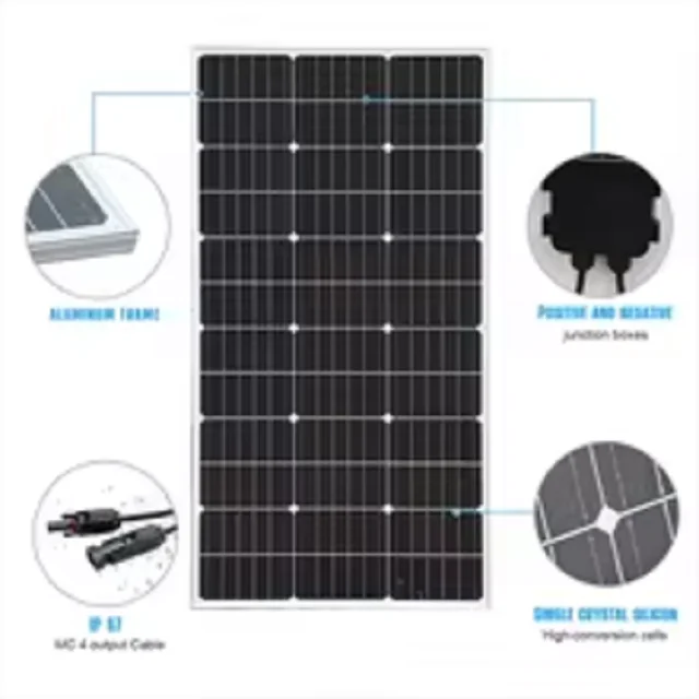 6000W 3000W Solar Panel Kit 12V/24V/48V Monocrystalline PV Module, High Efficiency, Off Grid for Home RV Boat Battery Charging. 5