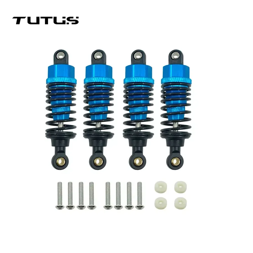 4 Stück 60mm Aluminium-Legierung Öl-Gefüllte Stoßdämpfer Set für Tamiya TT-02 TT-02d M-05 M-06 1/10 RC Auto Upgrade-Teile