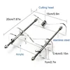 Adjustable Glass Bottle Cutting Tool Round Wine Beer Glass Cutter Wine Bottle Cutting Rack Beer Glass Cutting Bottles Holder 2