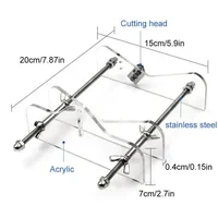 Adjustable Glass Bottle Cutting Tool Round Wine Beer Glass Cutter Wine Bottle Cutting Rack Beer Glass Cutting Bottles Holder 2