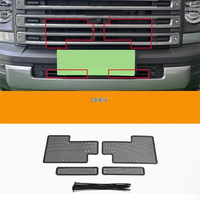 thumbnail image 1 of Rejilla delantera estilo automóvil, inserto de red, mosquitera, cubierta antipolvo, accesorios para Great Wall GWM Haval Raptor B26 2023 +, 1 of 5