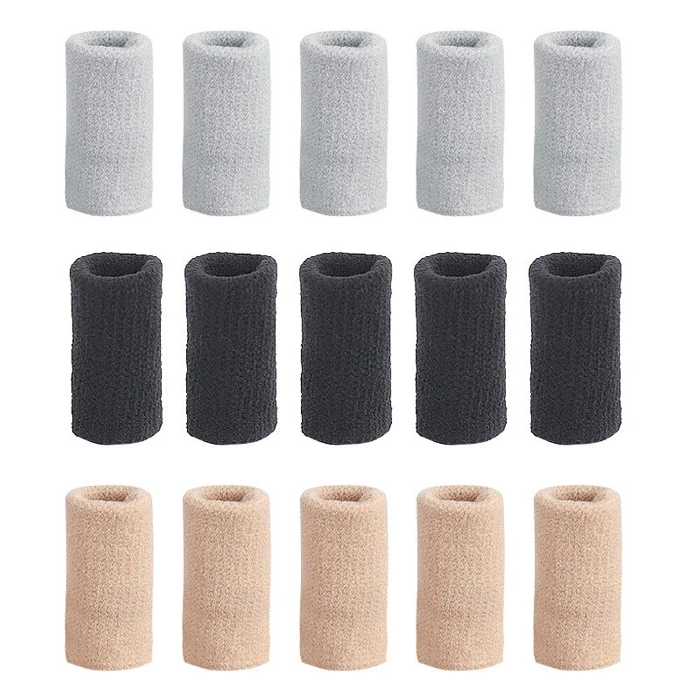 Finger Guard 10Pcs/Set Finger Protection Arthritis Support Outdoor Sports Basketball Volleyball Elastic