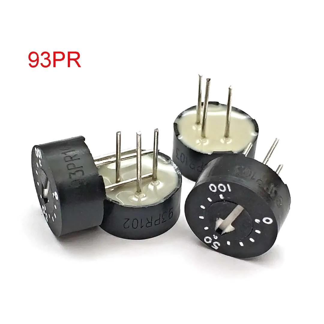 

93PR10KLF Glass Glaze Potentiometer 93PR10K with Scale 93PR103