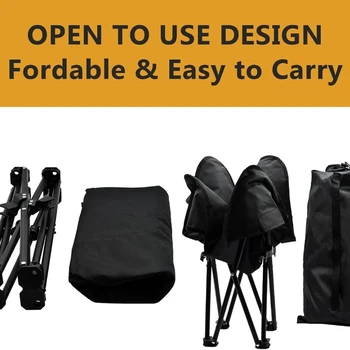 Elevated Dog Bed Portable Raised Pet Cot Indoor Folding Dog Cot Bed Padded Filling Carrying Bag Included Pet Camping Traveling 4