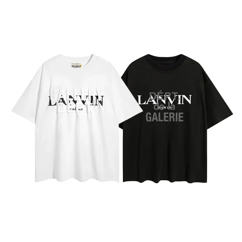 

Gallery dept high street loose short sleeve couple men and women's T-shirt