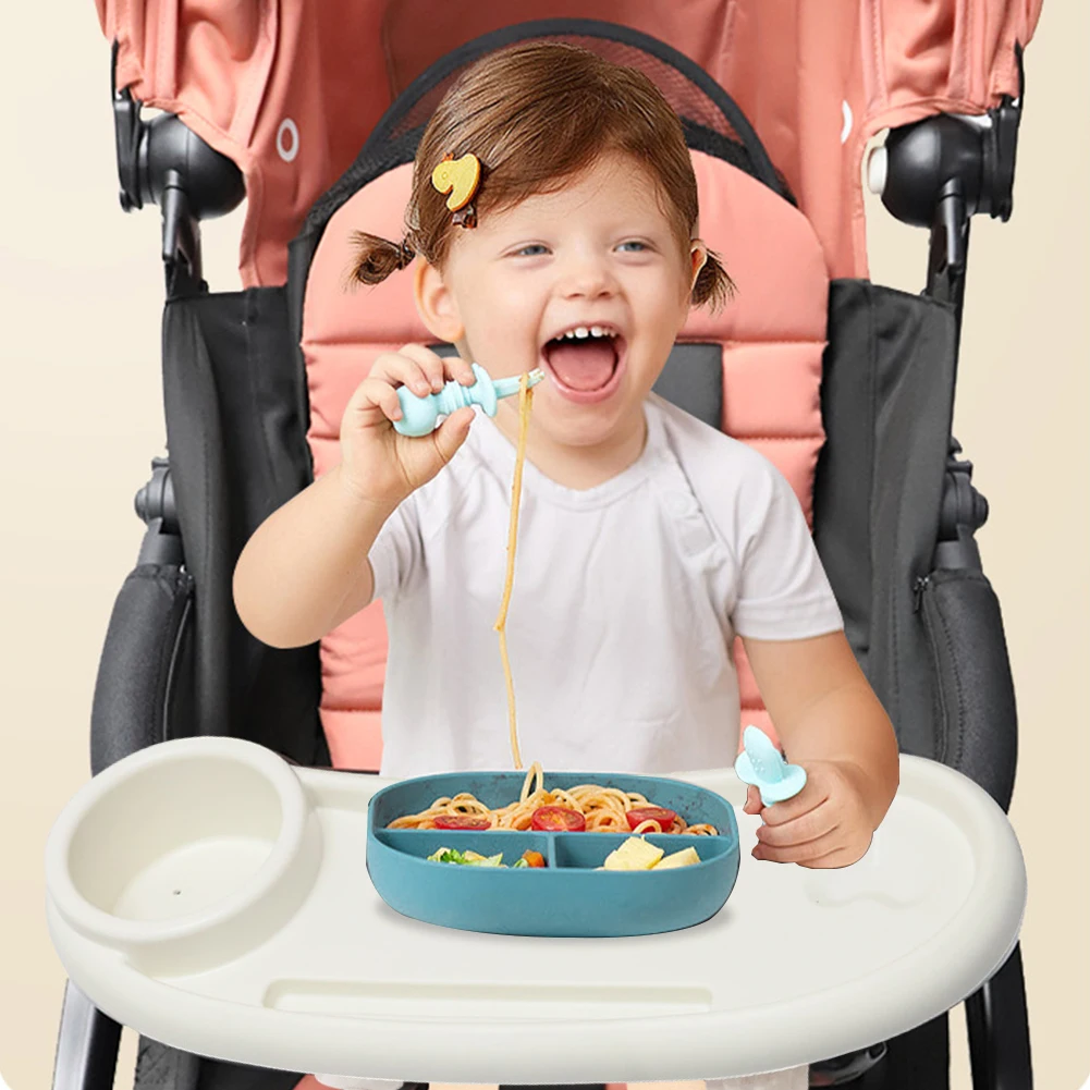 3 In 1 Stroller Cup Holder Removable Infant Stroller Dinner Table Tray Stroller Snack Catcher and Drink Holder