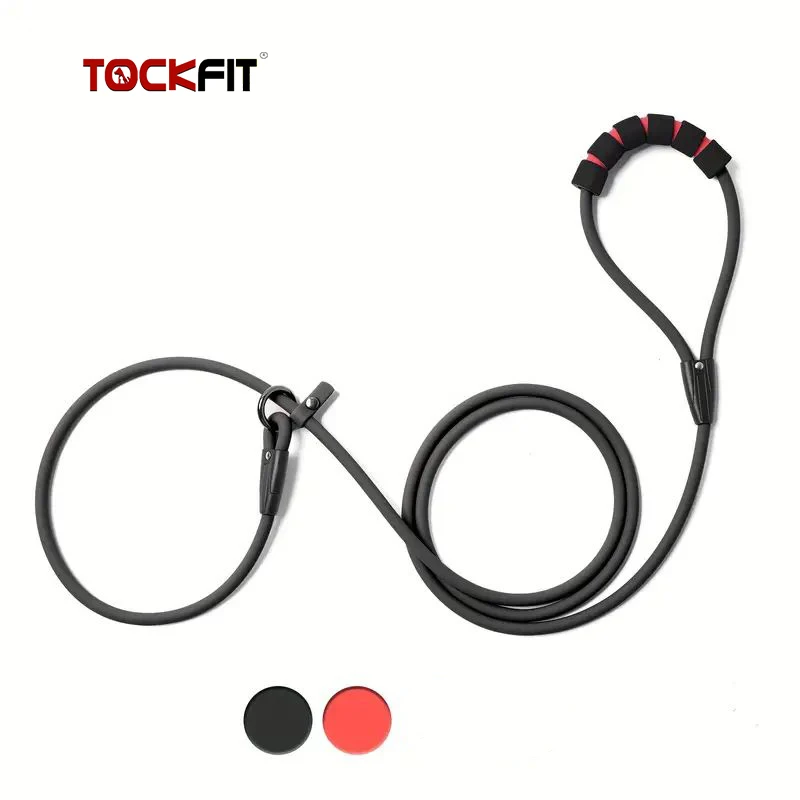 Dog Traction Rope 4.5FT Silicone Traction Adjustable P Rope Pet Collar Leash Waterproof P Shape Chain Dog Leashes For Small Medium Dog