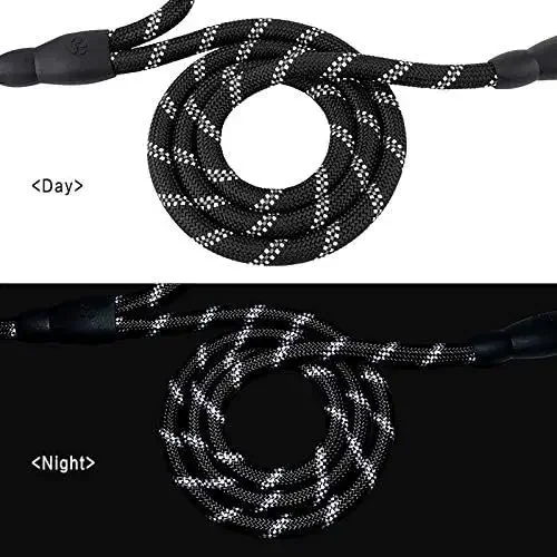 Large Dog Tug Rope Double Handled Reflective Dog Leash Non-Slip Pulling Rope For Walking Dogs High Strength Durable Material 2