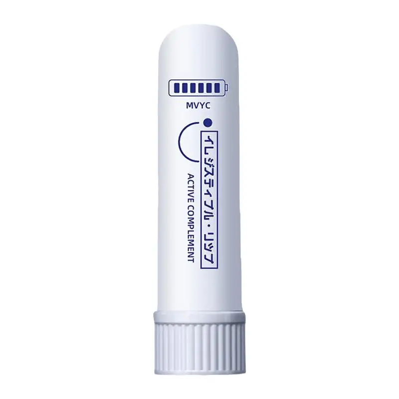 Nasal Inhaler Natural Aromatherapy Sticks for Nasal Energy Stick Boost Concentration Improve Breathing Nose Congestion Relief