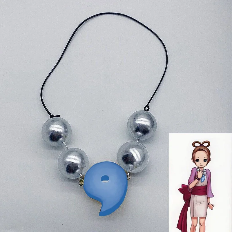 

Аниме Ожерелье Gyakuten Saiban Ace серебряный жемчуг Fey Ayasato харуми подвеска косплей реквизит