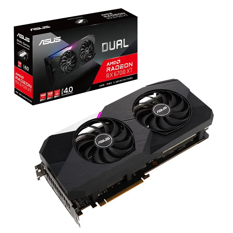 2022 Vendita Calda Dual-Rx6700Xt-O12G Radeon Rx 6700 Xt Scheda Grafica Da Gioco A