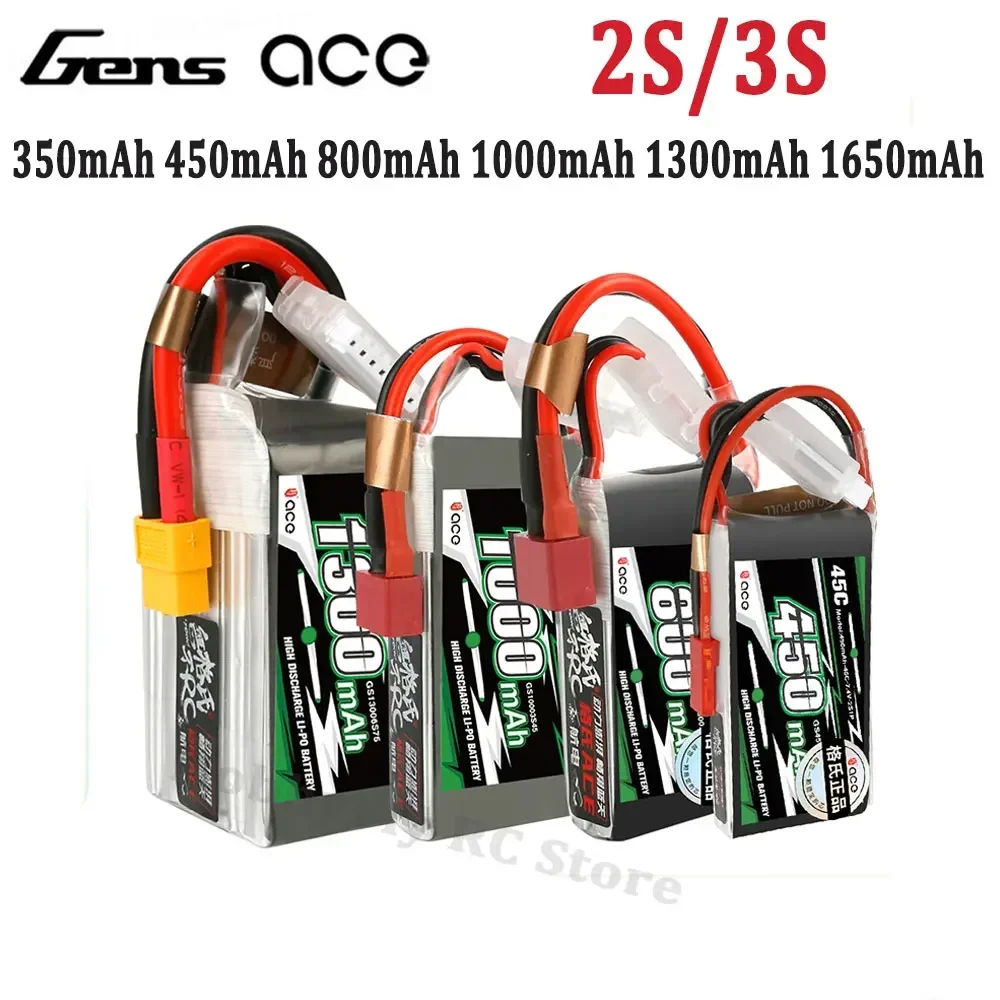 Batterie Lipo 2S/3S 7.4V/11.1V 30C-45C pour Drone FPV Micro